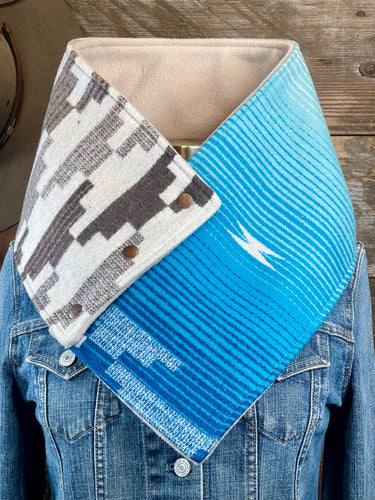 Salt Creek with luxe oatmeal fleece WildWool