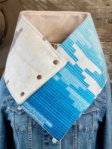 Salt Creek with luxe oatmeal fleece WildWool