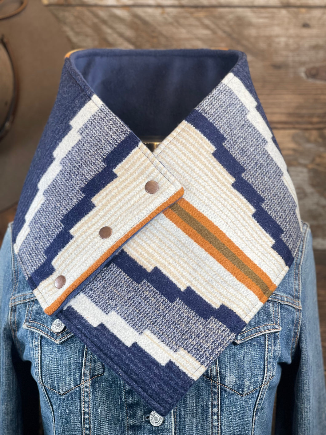 Crescent Bay with luxe navy fleece WildWool