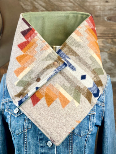 Juniper Mesa with luxe sage fleece WildWool