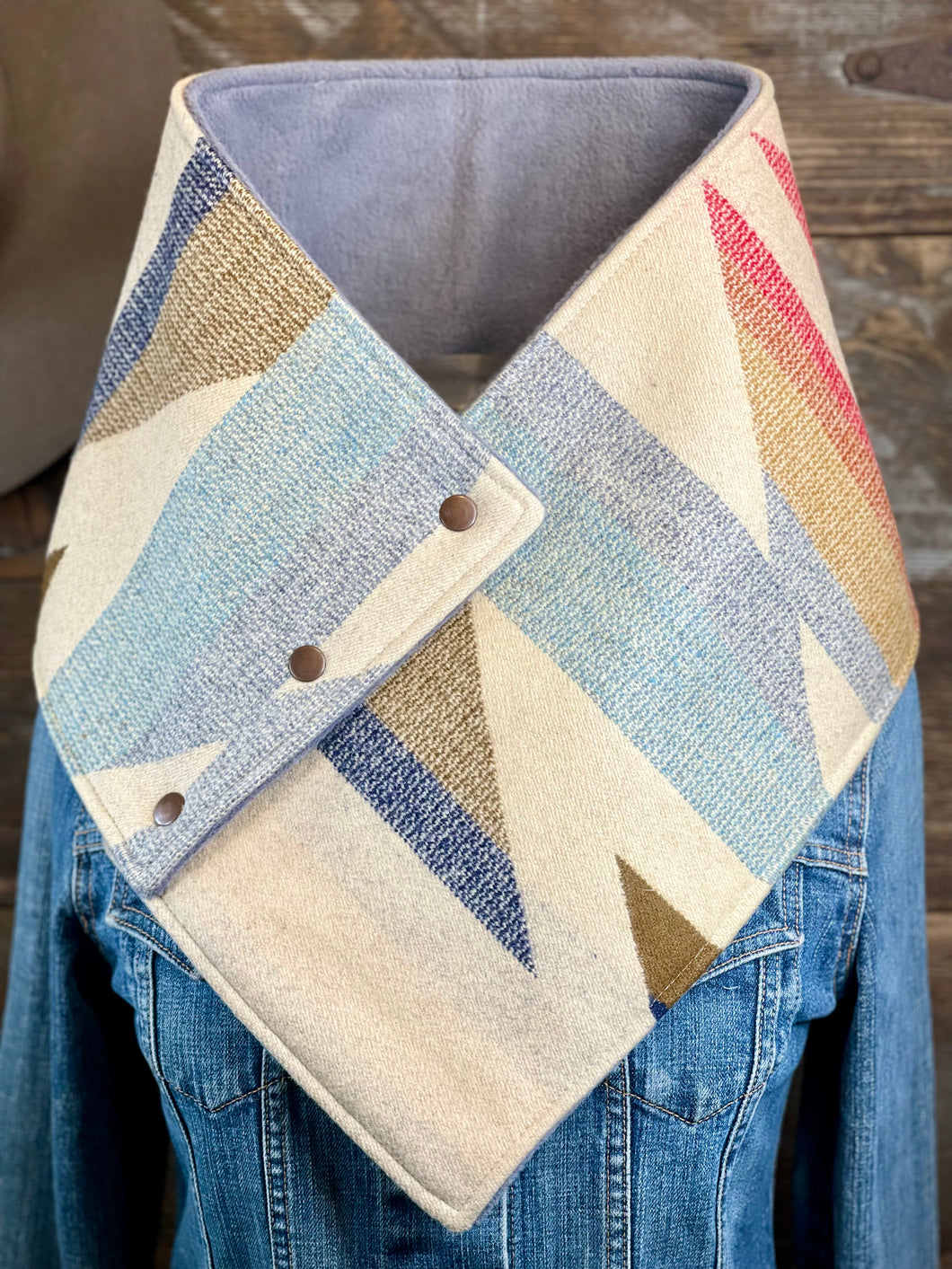 Wyeth Trail with luxe gray fleece WildWool
