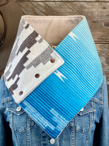 Salt Creek with luxe oatmeal fleece WildWool