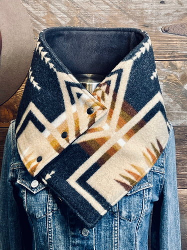 Oxford Harding with luxe black fleece WildWool