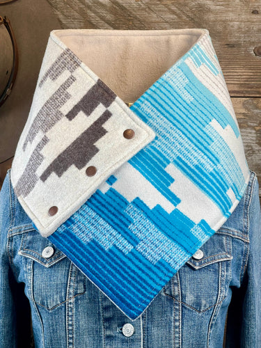 Salt Creek with luxe oatmeal fleece WildWool