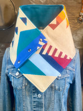 Load image into Gallery viewer, Los Lunas with luxe teal fleece WildWool