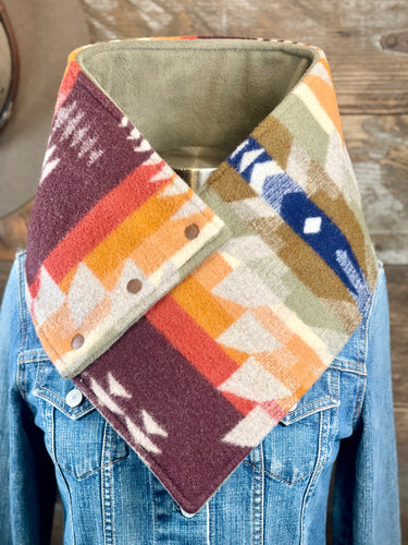 Juniper Mesa with luxe olive fleece WildWool