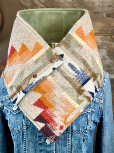 Juniper Mesa with luxe sage fleece WildWool