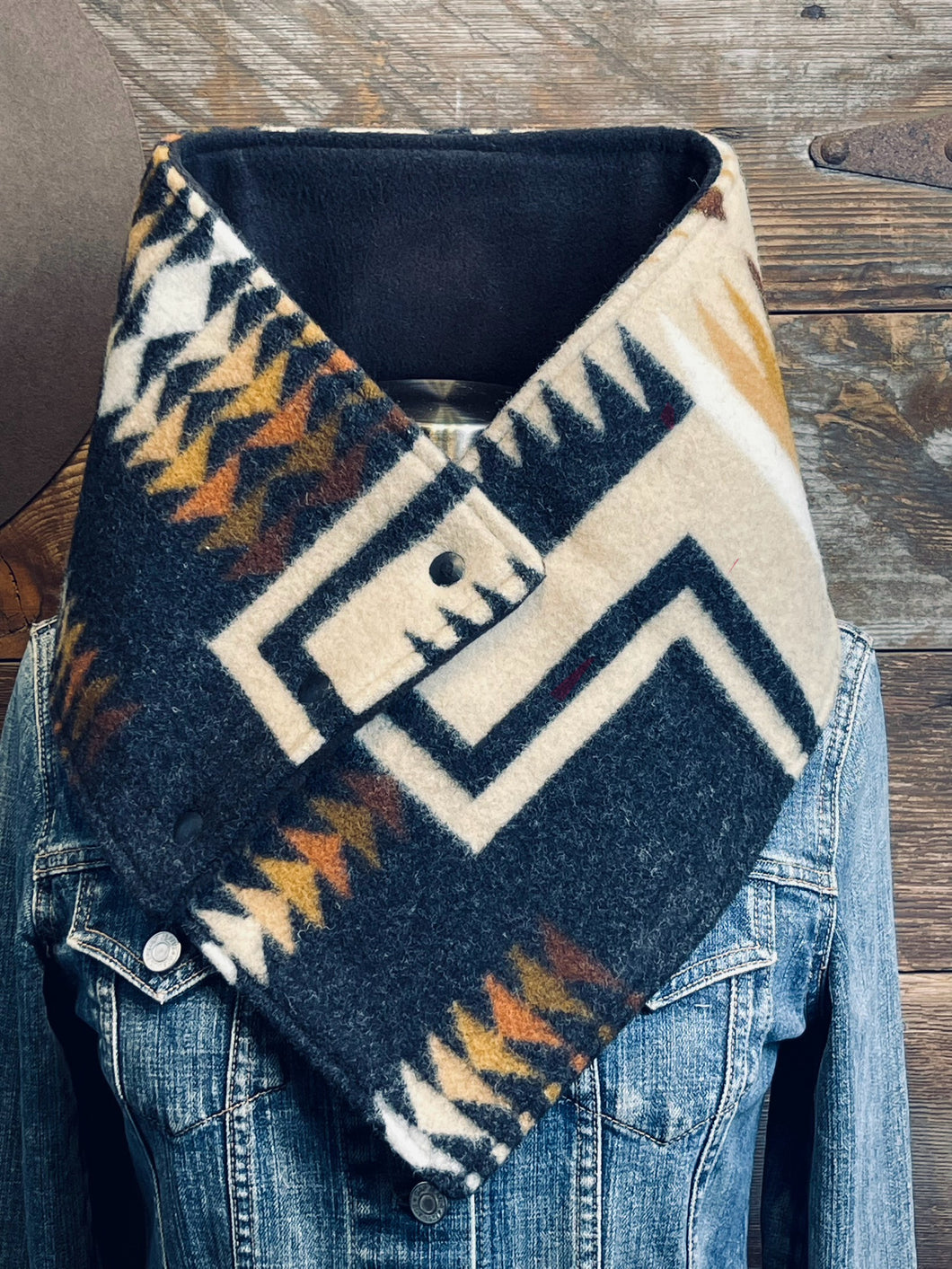 Oxford Harding with luxe black fleece WildWool