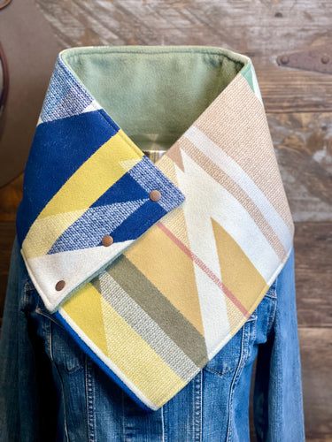 Fossil Springs with luxe sage fleece WildWool