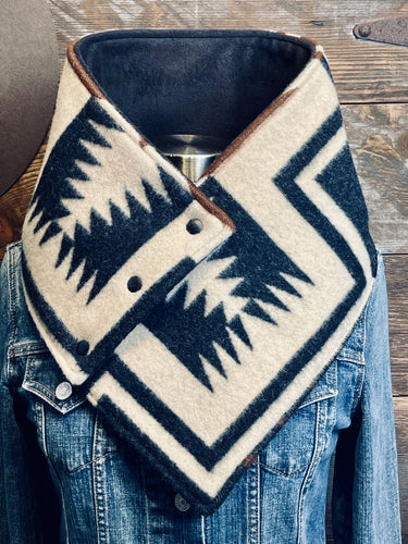 Oxford Harding with luxe black fleece WildWool