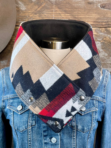 Rock Point with luxe black fleece WildWool