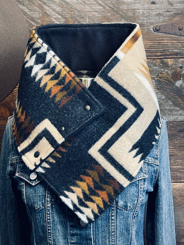 Oxford Harding with luxe black fleece WildWool