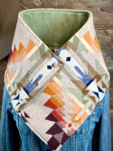 Juniper Mesa with luxe sage fleece WildWool