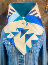 Load image into Gallery viewer, Los Lunas with luxe teal fleece WildWool