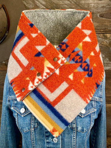 Chili Chief Joseph with luxe heathered brown fleece WildWool