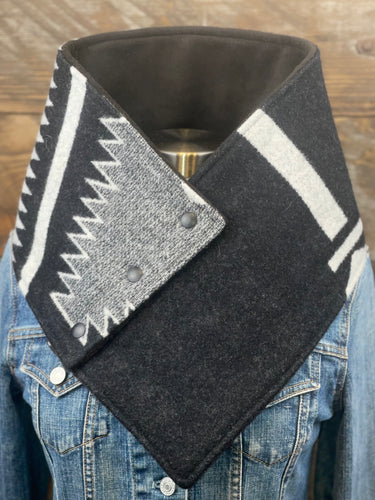 Los Ojos with luxe black fleece WildWool