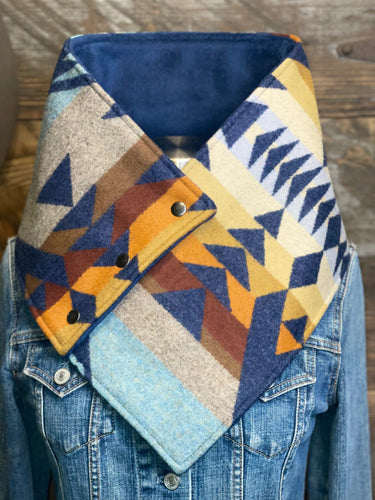 Diamond Peak with luxe navy fleece WildWool