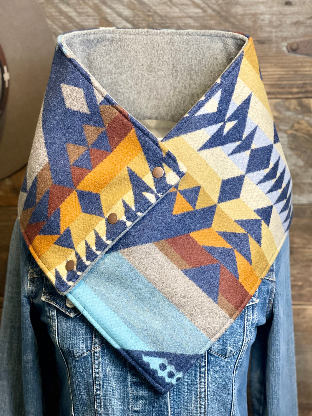 Diamond Peak with luxe heathered brown fleece WildWool