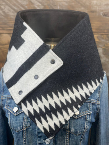 Los Ojos with luxe black fleece WildWool