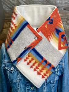 Chili Chief Joseph with luxe oatmeal fleece WildWool