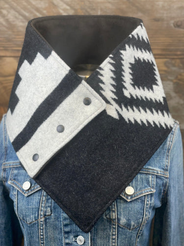 Los Ojos with luxe black fleece WildWool