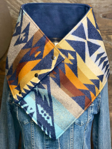 Diamond Peak with luxe navy fleece WildWool