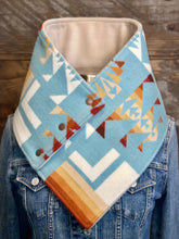 Load image into Gallery viewer, Aqua Chief Joseph with luxe oatmeal fleece WildWool