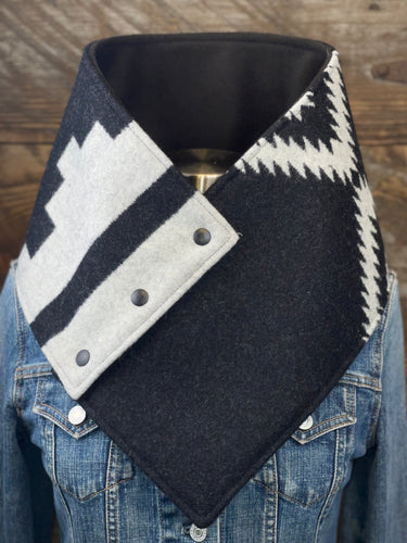 Los Ojos with luxe black fleece WildWool