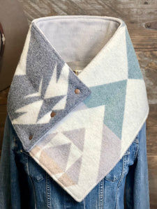 Agate Beach with luxe dove gray fleece WildWool