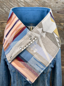 White Sands with luxe slate blue fleece WildWool