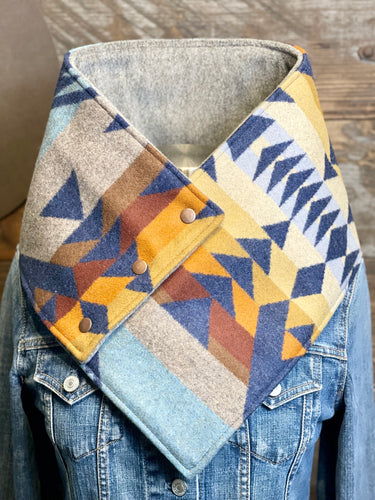 Diamond Peak with luxe heathered brown fleece WildWool