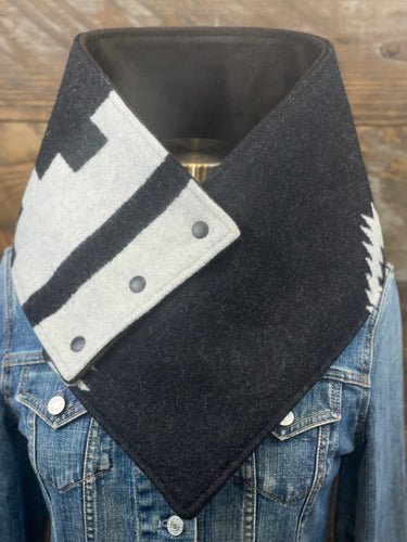 Los Ojos with luxe black fleece WildWool