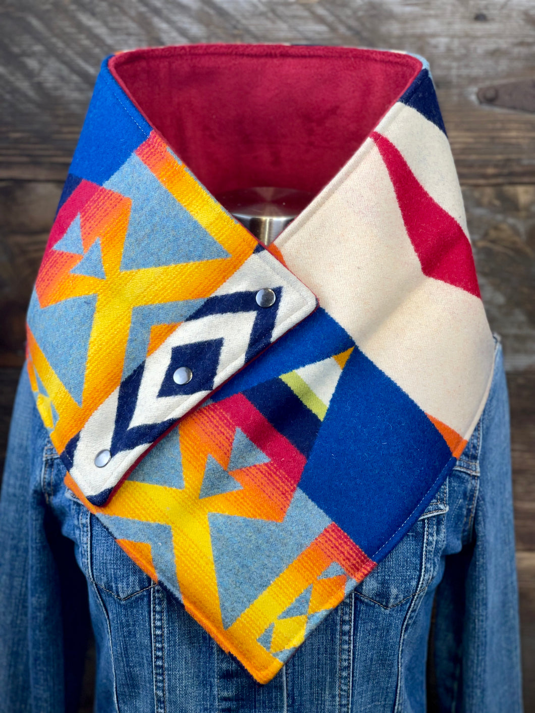 Fire Legend with luxe scarlet fleece WildWool