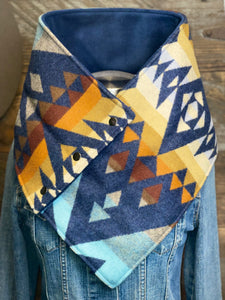 Diamond Peak with luxe navy fleece WildWool