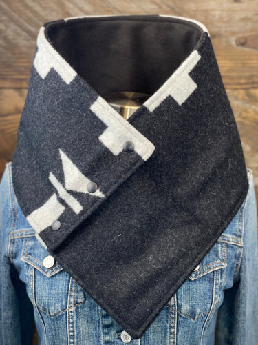 Los Ojos with luxe black fleece WildWool