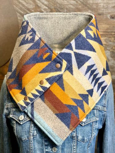 Diamond Peak with luxe heathered brown fleece WildWool