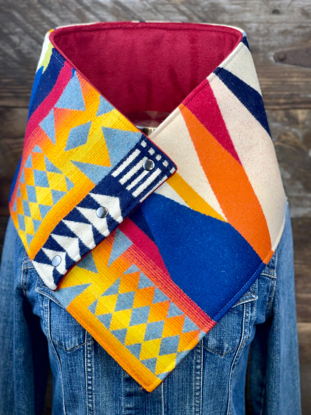 Fire Legend with luxe scarlet fleece WildWool