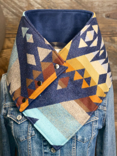 Diamond Peak with luxe navy fleece WildWool