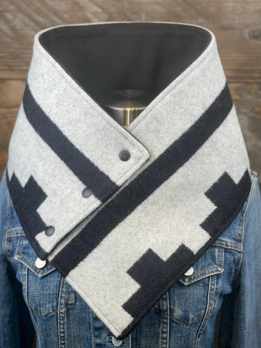 Los Ojos with luxe black fleece WildWool