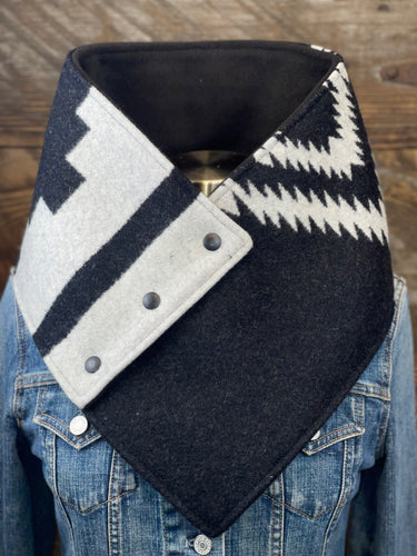 Los Ojos with luxe black fleece WildWool