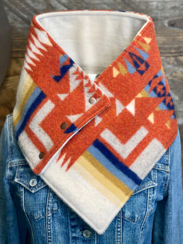 Chili Chief Joseph with luxe oatmeal fleece WildWool