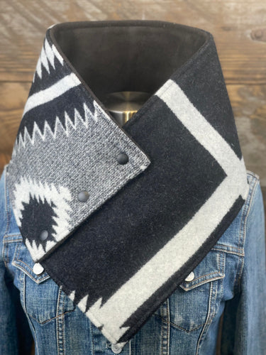 Los Ojos with luxe black fleece WildWool