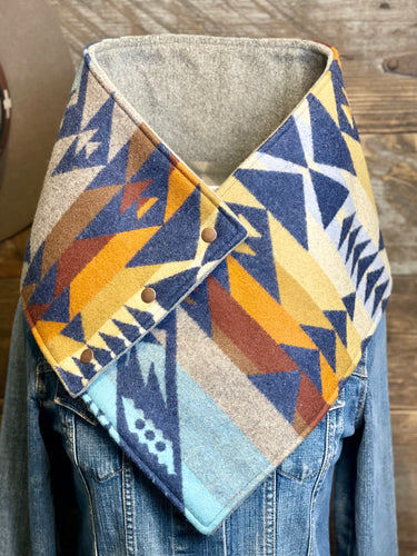 Diamond Peak with luxe heathered brown fleece WildWool