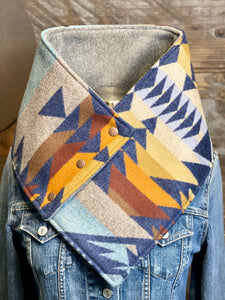 Diamond Peak with luxe heathered brown fleece WildWool