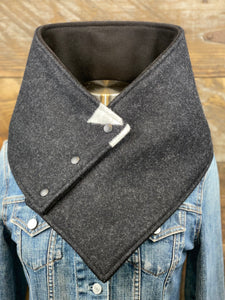 Los Ojos with luxe black fleece WildWool