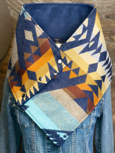 Diamond Peak with luxe navy fleece WildWool