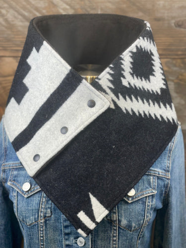 Los Ojos with luxe black fleece WildWool