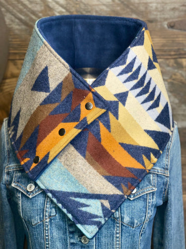 Diamond Peak with luxe navy fleece WildWool